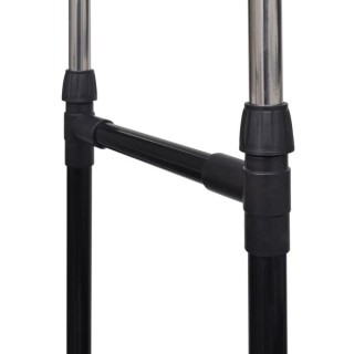 vidaXL Κρεμάστρες Ρούχων Δαπέδου Διπλές 2 τεμ. Ρυθμιζόμενες 270182