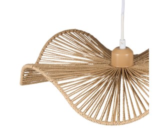 Ostaria Φυσικό Φωτιστικό Οροφής Inaya Μπεζ -37509