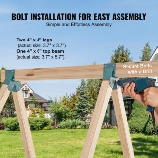 Σετ Βάσεων Κούνιας VEVOR A-Frame, Ανθεκτικό Ατσάλι, Πράσινο, 3τμχ ... Σετ Βάσεων Κούνιας VEVOR A-Frame, Ανθεκτικό Ατσάλι, Πράσινο, 3τμχ ...