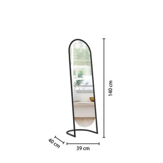 Atmosphera Επιδαπέδιο Καθρέφτης Γυαλί & Ατσάλι, 39 x 39,5 x 136 εκ.... Atmosphera Επιδαπέδιο Καθρέφτης Γυαλί & Ατσάλι, 39 x 39,5 x 136 εκ....