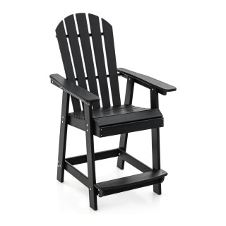 Costway  Υψηλής Ποιότητας Σκαμπό Μπαρ από HDPE με Βελτιωμένη Κατασκ...