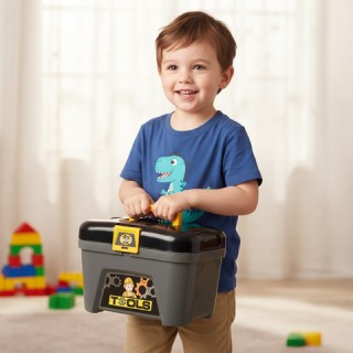 ISO TRADE Παιδικό Εργαστήριο Παιχνιδιών  59 κομματιών 3-σε-1 με Βαλ...