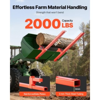 VEVOR Περόνες Παλέτας 907 kg, Συνολικό Μήκος 109 cm, Βαρέως Τύπου γ... VEVOR Περόνες Παλέτας 907 kg, Συνολικό Μήκος 109 cm, Βαρέως Τύπου γ...