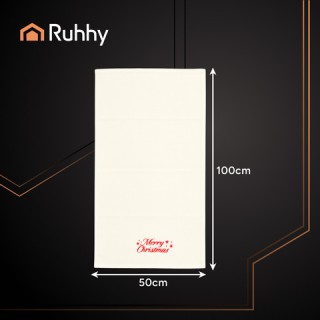 Ruhhy Σετ 2 τμχ Χριστουγεννιάτικες Πετσέτες Κουζίνας, Βαμβακερές, Κ...