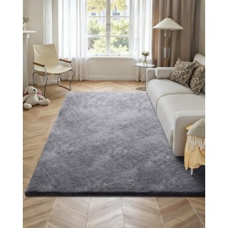 VEVOR Χαλί Δωμάτιο Γούνινο, 2.44 x 3.05m, Καπνί Γκρι JXDDTSM8X10FS6...