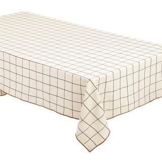 Atmosphera Τραπεζομάντηλο Helu Ορθογώνιο 150x250 cm, Μπεζ Μπεζ κ... Atmosphera Τραπεζομάντηλο Helu Ορθογώνιο 150x250 cm, Μπεζ Μπεζ κ...