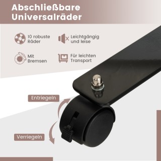 Πτυσσόμενο Διαχωριστικό Χώρου 6 Τμημάτων με Ρόδες Κλειδώματος 334,5... Πτυσσόμενο Διαχωριστικό Χώρου 6 Τμημάτων με Ρόδες Κλειδώματος 334,5...