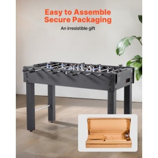 VEVOR Επιτραπέζιο Ποδοσφαιράκι Standard 121 cm για το Σπίτι ZZKZQZ4...