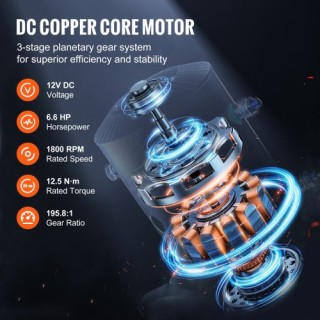 Ηλεκτρικό Βίντσι VEVOR 13,500 lb Ατσάλινο Καλώδιο IP65 Αδιάβροχο Τη... Ηλεκτρικό Βίντσι VEVOR 13,500 lb Ατσάλινο Καλώδιο IP65 Αδιάβροχο Τη...