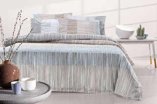 Guy Laroche Σετ 3τμχ Σεντόνια Lorenzo Mocca 180x265, 1110092125004