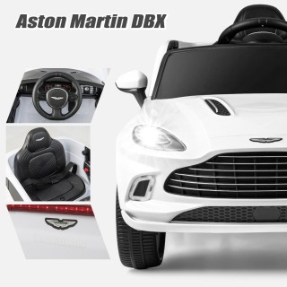 Costway Αδειοδοτημένο Παιδικό Όχημα Aston Martin DBX με LED Φώτα κ... Costway Αδειοδοτημένο Παιδικό Όχημα Aston Martin DBX με LED Φώτα κ...