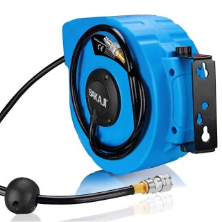 BAKAJI Τύμπανο Συμπιεσμένου Αέρα με Σωλήνα 10μ Σύνδεση 1/4 Τοποθέτη...