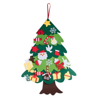 Galileo Τσόχινο Χριστουγεννιάτικο Δέντρο 70x100 cm με 25 Συμπεριλαμ...