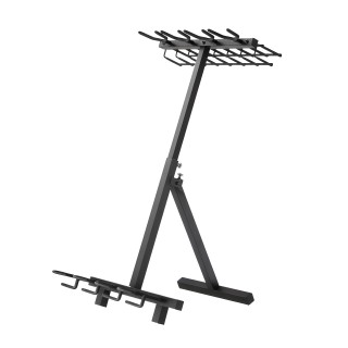 VEVOR Φορητή Αναδιπλούμενη Μεταλλική Βάση Όπλων για 4 Όπλα και 7 Πι...