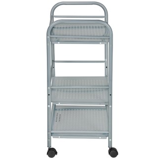 BAKAJI Καρότσι αποθήκευσης από ατσάλι για μπάνιο κουζίνα κομμωτήρι... BAKAJI Καρότσι αποθήκευσης από ατσάλι για μπάνιο κουζίνα κομμωτήρι...