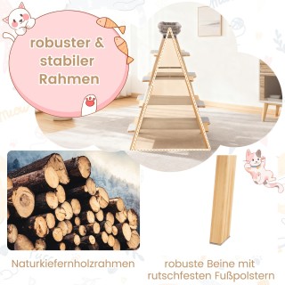 Costway Πτυσσόμενο Δέντρο Γάτας με Σχιστόλιθο & Μαλακό Κρεβάτι PV10... Costway Πτυσσόμενο Δέντρο Γάτας με Σχιστόλιθο & Μαλακό Κρεβάτι PV10...