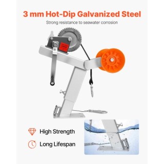 VEVOR Βάση Βίντσι Τρέιλερ Σκάφους με Κύλινδρο 544 kg CYJPZJZZJDJPQJ... VEVOR Βάση Βίντσι Τρέιλερ Σκάφους με Κύλινδρο 544 kg CYJPZJZZJDJPQJ...