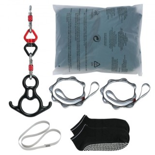 VEVOR Σετ Αιώρας Γιόγκα & Ακροβατικών, 8.7 Γιάρδες, Πράσινο DCK822X...