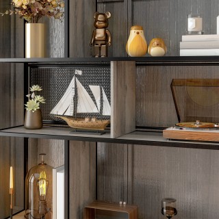 HOMCOM Βιομηχανική Βιβλιοθήκη με 5 Επίπεδα και Μεταλλική Πόρτα, απ... HOMCOM Βιομηχανική Βιβλιοθήκη με 5 Επίπεδα και Μεταλλική Πόρτα, απ...