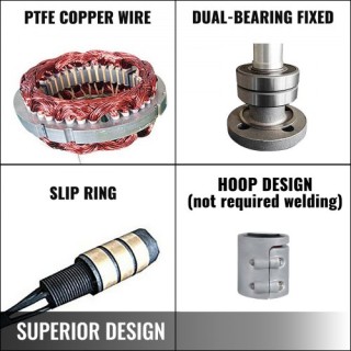 Ανεμογεννήτρια VEVOR 500W 12V με 5 Πτερύγια και Ρυθμιστή Φόρτισης  ...