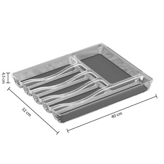 5FIVE Simply smart Διάφανη Πλαστική Θήκη Συρταριού για Μαχαιροπίρου... 5FIVE Simply smart Διάφανη Πλαστική Θήκη Συρταριού για Μαχαιροπίρου...