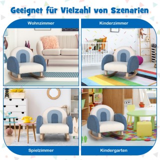 Costway Παιδική Κουνιστή Καρέκλα με Τεχνοτροπία Αρκουδάκι και Σχέδ... Costway Παιδική Κουνιστή Καρέκλα με Τεχνοτροπία Αρκουδάκι και Σχέδ...