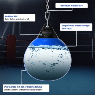 Costway Μεταλλικό Βαρέλι Ολυμπιακών Πυγμαχίας 45 εκ, 50 κλ, Ρυθμιζό... Costway Μεταλλικό Βαρέλι Ολυμπιακών Πυγμαχίας 45 εκ, 50 κλ, Ρυθμιζό...