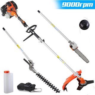 BAKAJI Θαμνοκοπτικό 5 σε 1 με βενζινοκινητήρα Κλαδευτήρι Χλοοκοπτι... BAKAJI Θαμνοκοπτικό 5 σε 1 με βενζινοκινητήρα Κλαδευτήρι Χλοοκοπτι...