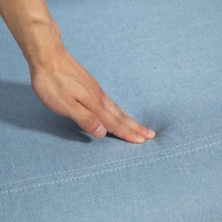 HOMCOM Πολυθρόνα Χαλάρωσης Ανακλινόμενη με Υποπόδιο σε Ύφασμα Εφέ ... HOMCOM Πολυθρόνα Χαλάρωσης Ανακλινόμενη με Υποπόδιο σε Ύφασμα Εφέ ...