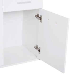 BAKAJI Κινητό Έπιπλο με Συρτάρια Πόρτες 2 Ράφια Ντουλάπι Κουζίνας ... BAKAJI Κινητό Έπιπλο με Συρτάρια Πόρτες 2 Ράφια Ντουλάπι Κουζίνας ...