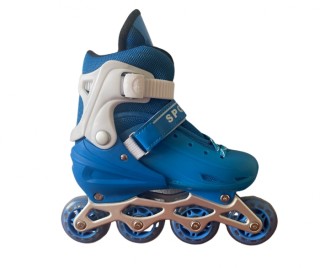 SPM Ρυθμιζόμενα Παιδικά Πατίνια 35-38 σε Άριστη Κατάσταση Μπλε 5908...