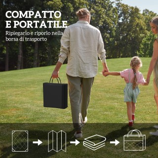 Outsunny Αναστρέψιμο Εξωτερικό Χαλί Γεωμετρικού Στυλ με Τσάντα Μετα... Outsunny Αναστρέψιμο Εξωτερικό Χαλί Γεωμετρικού Στυλ με Τσάντα Μετα...