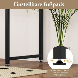 Costway Πολυλειτουργικό Γραφείο Υπολογιστή με Μεταλλικό Σκελετό κα... Costway Πολυλειτουργικό Γραφείο Υπολογιστή με Μεταλλικό Σκελετό κα...