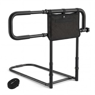 Costway Πτυσσόμενο κάγκελο κρεβατιού για ηλικιωμένους με λαβή και ρ... Costway Πτυσσόμενο κάγκελο κρεβατιού για ηλικιωμένους με λαβή και ρ...