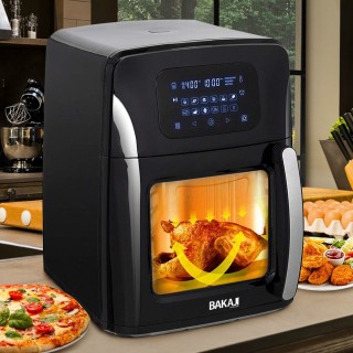Ψηφιακό Φουρνάκι / Φριτέζα Αέρος-Airfryer 12lt 1800W Μαύρο 02832412... Ψηφιακό Φουρνάκι / Φριτέζα Αέρος-Airfryer 12lt 1800W Μαύρο 02832412...