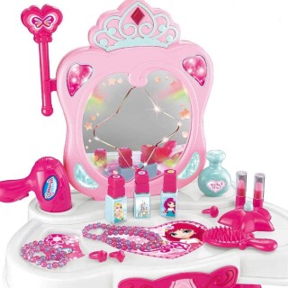 BAKAJI Καθρέφτης Μακιγιάζ για Κορίτσι με Μαγικό Σκήπτρο Κέντρο Ομο... BAKAJI Καθρέφτης Μακιγιάζ για Κορίτσι με Μαγικό Σκήπτρο Κέντρο Ομο...