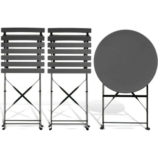 Shally Dogan Σετ Κήπου 3 Τεμαχίων: Πτυσσόμενο Τραπέζι & 2 Καρέκλες ...