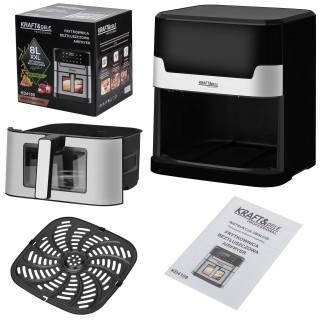 Kraft&Dele Φριτέζα Αέρος 2200W Air Fryer 8 lt  KD-4109