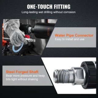 VEVOR Διαμαντοκορώνα 3200W 750RPM με Ρόδες  LSJGSZKJYCW104M3IV2