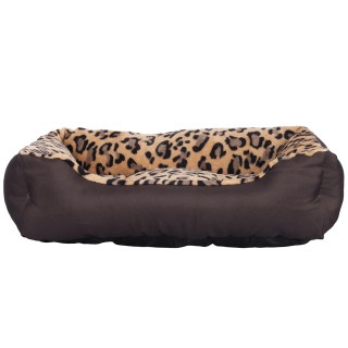 Galileo Χειμερινό κρεβάτι για σκύλους με επένδυση 80x60x20 cm εξωτε...