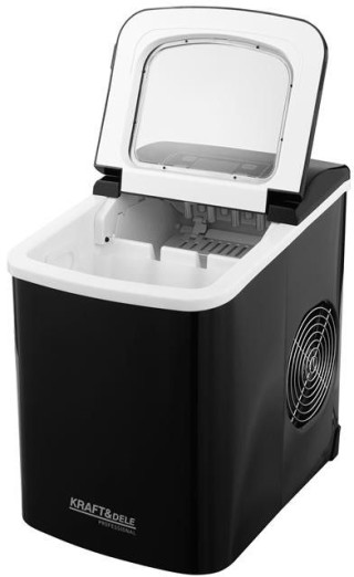 Kraft&Dele Αυτόματη Παγομηχανή 110W Χωρητικότητας 2lt για Παραγωγή ...