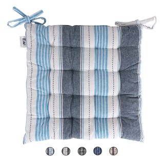 Galileo Μαξιλάρι καρέκλας 40x40 cm από βαμβάκι και πολυεστέρα με κο...