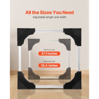 VEVOR Ρυθμιζόμενη Βάση Ψυγείου 1100 lb 27.5-35.4 Inch JJBYTCSJSLG2Y...