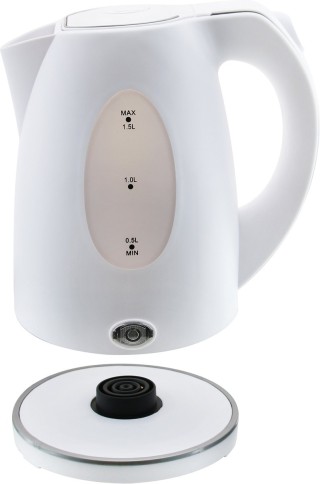 Βραστήρας 1.3lt 2200W Λευκό WK-106468.13 Emerio