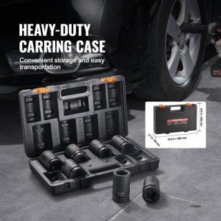 Σετ Καρυδάκια VEVOR 8τμχ 1 με Κασετίνα  CJTTZJ1CRMO8V7TC1V0