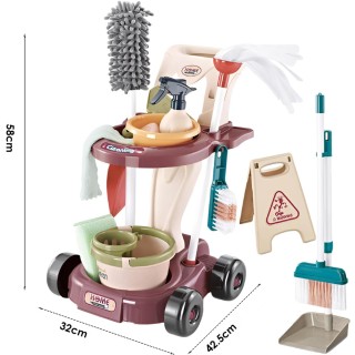 BAKAJI Σετ Καθαρισμού για Παιδιά με Καρότσι Σκούπα Φαράσι Παιχνίδι ... BAKAJI Σετ Καθαρισμού για Παιδιά με Καρότσι Σκούπα Φαράσι Παιχνίδι ...