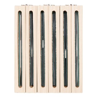 Atmosphera Επιτραπέζια Πολυκορνίζα 12 Θέσεων 10x15 εκ. με Μοντέρνο ...