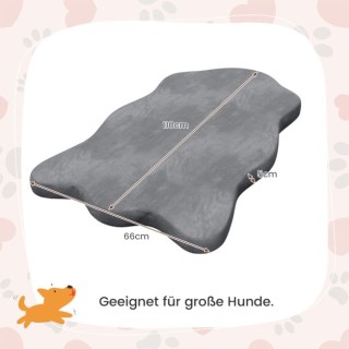 Ορθοπεδικό Κρεβάτι Σκύλου για Μεγαλόσωμα Σκυλιά Χρώματος Γκρι ... Ορθοπεδικό Κρεβάτι Σκύλου για Μεγαλόσωμα Σκυλιά Χρώματος Γκρι ...