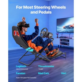 VEVOR Πτυσσόμενη & Ρυθμιζόμενη Βάση Τιμονιού για Αγώνες - Μαύρη BXS... VEVOR Πτυσσόμενη & Ρυθμιζόμενη Βάση Τιμονιού για Αγώνες - Μαύρη BXS...