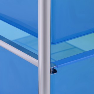 Costway  Πολυλειτουργικό Καρότσι Αποθήκευσης με Ρόδες και Συρτάρια ...